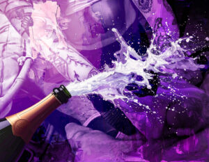 champagne male squirt